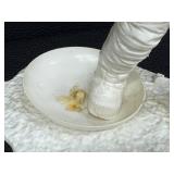 Vintage 1970s Revell Astronaut Figure in White Space Suit