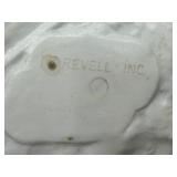 Vintage 1970s Revell Astronaut Figure in White Space Suit