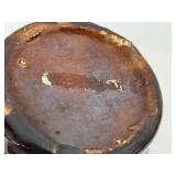 Antique Red Ware Pitcher including an Antique Bennington Pottery Brown Drip Glaze Pitcher