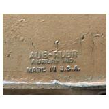 Antique AUB-RUBR Horses - Antique Toy Horses on a Wheeled Base, Pair