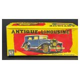 Vintage S-1227 Antique Limousine Toy Car - Friction-Powered - Made in Japan
