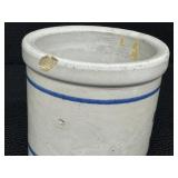Vintage Lambrecht Butter Crock & Red Wing Beater Jar