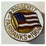 Antique Roosevelt-Fairbanks 1904 Campaign Medal