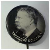 Antique Theodore Roosevelt Antique Political Button