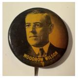 Antique Woodrow Wilson Presidential Campaign Button