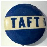 Antique Taft Political Pin-Back / Button