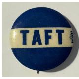 Antique Taft Political Pin-Back / Button