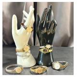 Vintage Watches - 8 Quartz Timepieces: Timex, Seiko, Armitron, Enicar