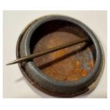 Antique Presidential Political Taft & Sherman 1908 Campaign Pin-Back /Button / Antique Taft Political Pin Back