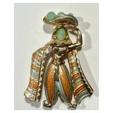 Vintage Hattie Carnegie Attributed Vintage Brooch