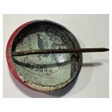 Vintage Hoover & Curtis Political Campaign Button Pair - 1928