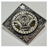 Vintage ORT Sterling Star of David Lapel Pin - Vintage ORT Jewelry