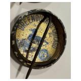 Antique Hoover & Curtis Political Campaign Pin Back / Button & Antique Put Hoover On Political Pin Back / Button