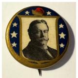 Antique William Howard Taft Antique Political Pin Back