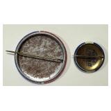 Vintage Wallace for President Stand up For American Political Pin Back/ Button & Vintage Wallace Labor 1948 Pin Back