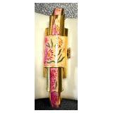 Vintage Bucherer Cuff Watch - Vintage - 17 Jewels - Swiss - Pink Enamel Floral Dial