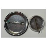 Vintage Pulley for President & Vice-President Campaign Buttons - Vintage SWP Pins