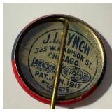 Two Vintage Harding & Coolidge Presidential Campaign Pin Backs / Buttons