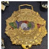 Vintage Shriners Memorabilia Collection - Pins, Medals & Watch