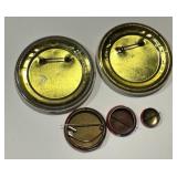 Dwight D. Eisenhower & Adlai Stevenson Presidential Campaign Pins