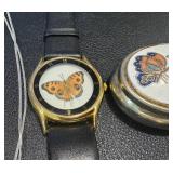 Butterfly-Themed Fashion Jewelry Collection - Vintage Assorted Brooches, Necklaces & Bracelets