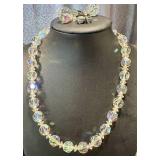 Vintage Costume Jewelry Assortment - Pearl Necklaces, Crystal Beads & Rhinestone Bracelets