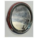 Vintage Lyndon B Johnson Political Campaign Pink Backs including a LBJ Vari-Vue Campaign Pin