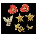 BSA Vintage Be Prepared Pins - Assorted Boy Scout Badges