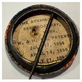 Antique McKinley & Hobart Campaign Pin Back