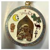 Vintage Omens of Life Pendant