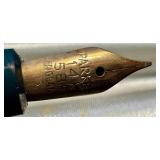 Parker Teal Vintage Fountain Pen - 14K Nib, Original Box