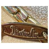 Vintage Gold Tone Fashion Jewelry Items including a Dimitri Vintage Gold-Tone Heart Pendant Necklace