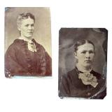Four Antique Photograph Portraits