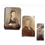 Four Antique Photograph Portraits