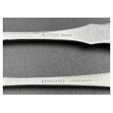 European Sterling Silver Flatware Set - A. Frisch & M. Ostby - Lot of 9 pieces