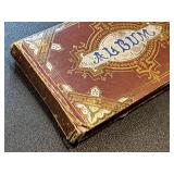 Autograph Album - Antique 1880s Inscriptions