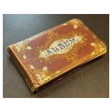 Autograph Album - Antique 1880s Inscriptions