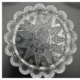 Antique Early American Pressed Glass Cup Plates - Lot of 4