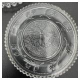 Antique Early American Pressed Glass Cup Plates - Lot of 4