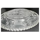 Antique Early American Pressed Glass Cup Plates - Lot of 4