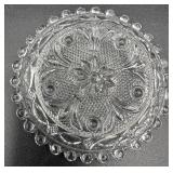 Antique Early American Pressed Glass Cup Plates - Lot of 4