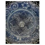 Antique Early American Pressed Glass Cup Plates - Assorted Lot of 4