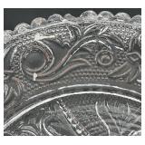 Antique Early American Pressed Glass Cup Plates - Assorted Lot of 4