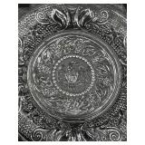 Antique Early American Pressed Glass Cup Plates - Lot of 4