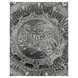 Antique Early American Pressed Glass Cup Plates - Lot of 4