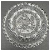 Antique Early American Pressed Glass Cup Plates - Lot of 4