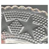 Antique Early American Pressed Glass Cup Plates - Lot of 4