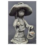 Vintage Hudson Pewter Figurines by Walli Ortman