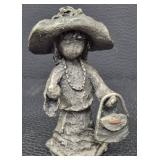 Vintage Hudson Pewter Figurines by Walli Ortman