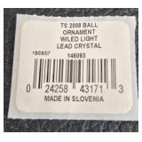 Waterford Crystal Times Square Ball Ornament LED Light - 3 in Diameter, 100th Anniversary Collection